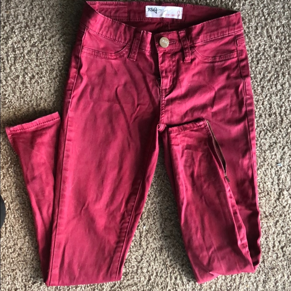 RSQ Miami ankle Zip Jeans